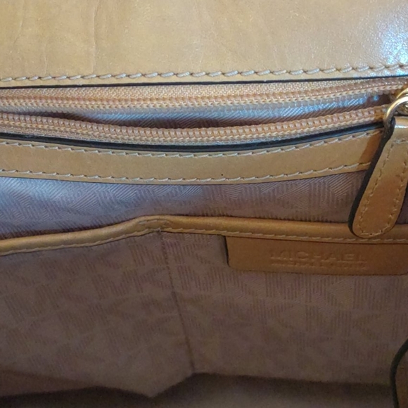 Michael Kors suede backpack w/ smooth leather back main image 5